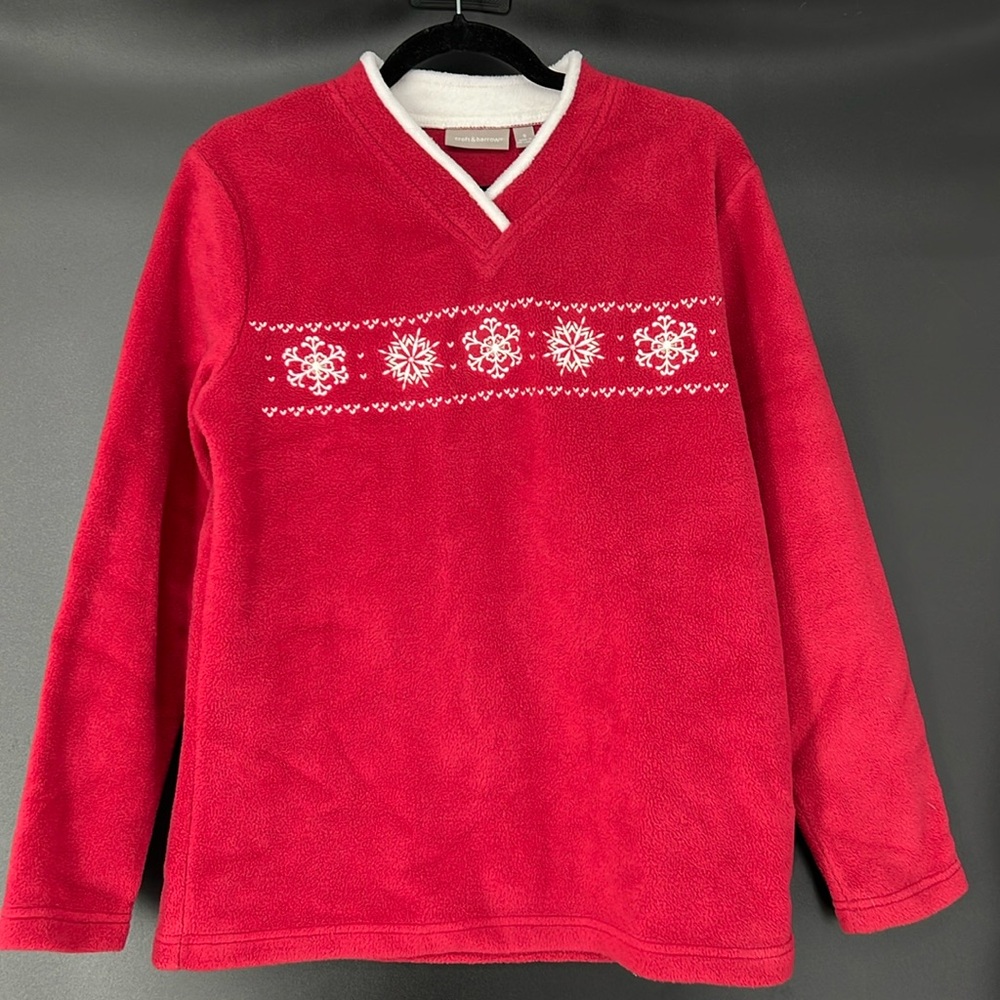 CROFT & BARROW FLEECE TOP‎